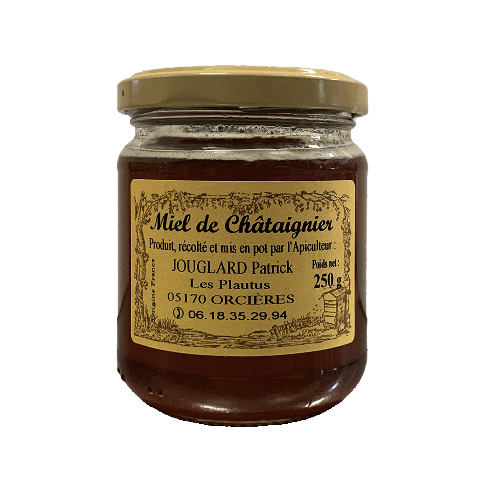 Gourmandise Guillaumette Miel de Châtaignier 250g